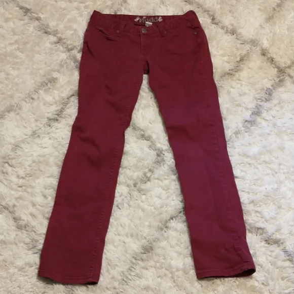 Mudd Jeans Mudd Womens Size Skinny Jeansdusty Rose Color